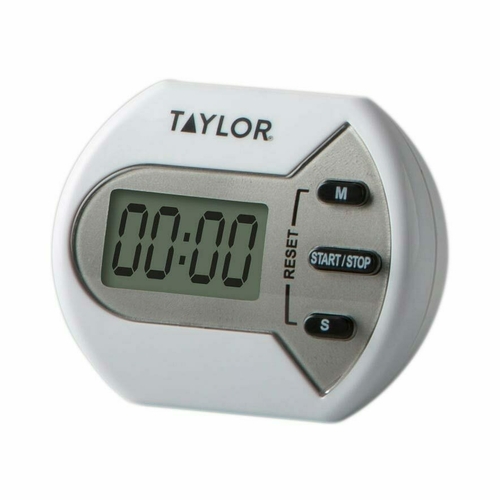 Minute/Second timer, digital, times up 99 minutes 55 seconds w/clip/magnet/stand.