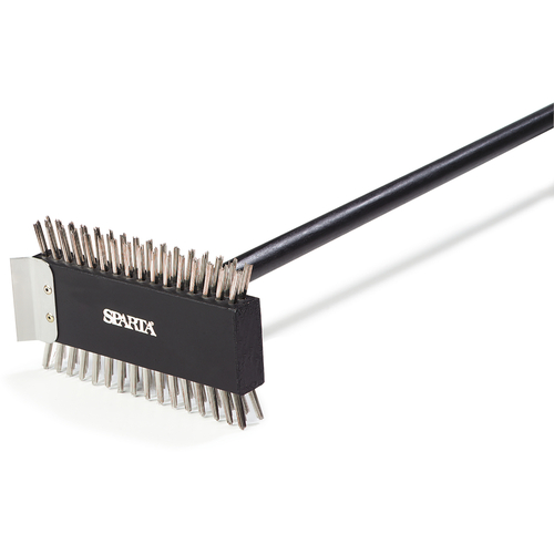 Picture of Carlisle 4029000 Sparta® Broiler Master Brush 30-1/2"L treated wooden head