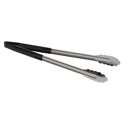 Picture of TableCraft Products 3716BKEU Tongs 16" one piece