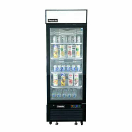 Padela Refrigerator Merchandiser, one-section, 27''W x 31-1/2''D x 81-1/4''H, bottom-mounted self-co