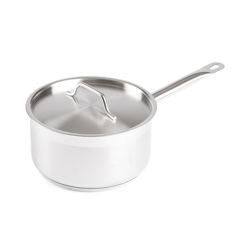 Picture of Winco SSSP-3 Premium Sauce Pan 3-1/2 qt. 8" dia. x 4-1/4"H