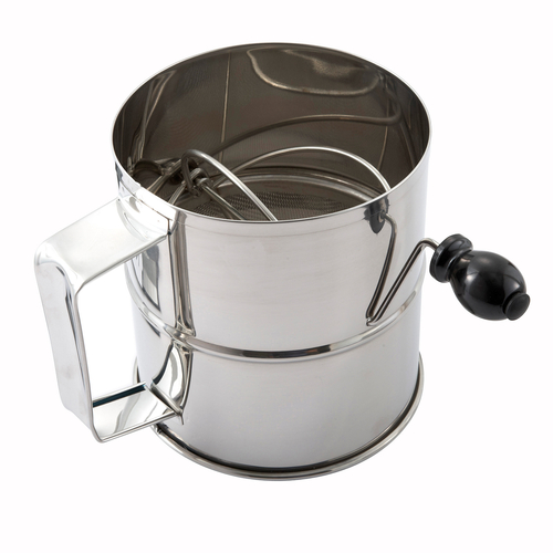 Picture of Winco RFS-8 Rotary Sifter 8 cup stainless steel