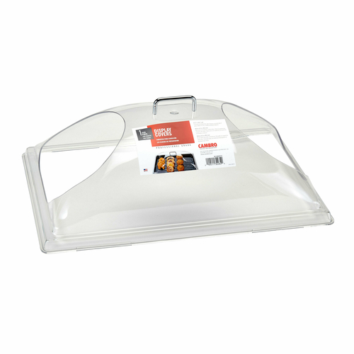 Picture of Cambro DD1220BECW135 Camwear® Display Dome Cover 21-7/8"W x 14-3/4"D x 8"H fits 12" x 20" tray