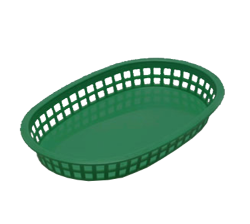 Picture of TableCraft Products 1076FG Chicago Platter Basket 10-1/2" x 7" x 1-1/2" oval