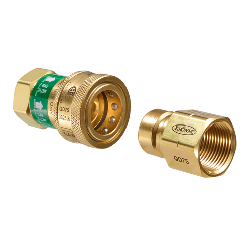 Picture of Krowne QD75 Quick disconnect, 3/4" I.D.