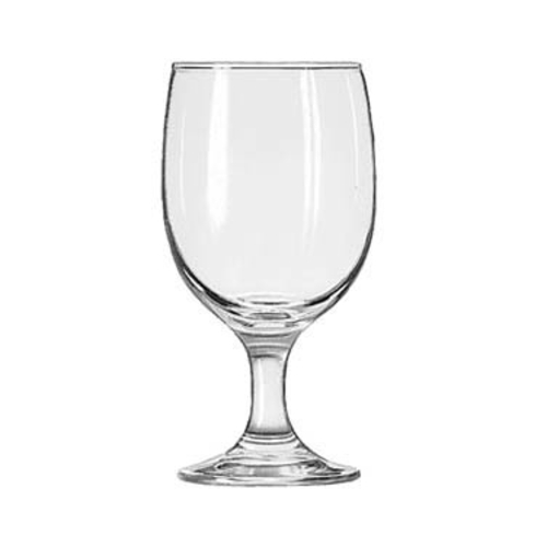 Goblet Glass, 11-1/2 oz., Safedge rim & foot guarantee, Embassy (H 6-1/8''; T 2-7/8''; B 2-3/4''; D