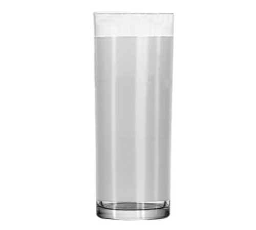 Picture of Zombie Glass, 12 oz., 2-1/4" dia., 6-1/8"H, frosted, straight sided, glass, clear, Shells™ (72 each per case) Sold by Case of 6 Dozen