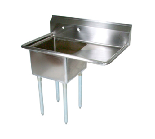 Picture of John Boos E1S8-18-12R18 E-Series Sink 1-compartment 38-1/2"W x 23-1/5"D x 43-3/4"H overall size