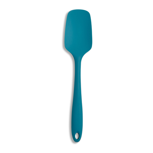 Picture of Baking Silicone Spoon Spatula, Turquoise, 11"