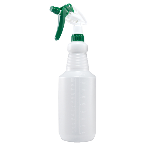 Spray Bottle, 28 oz, Trigger, plastic (single pack)