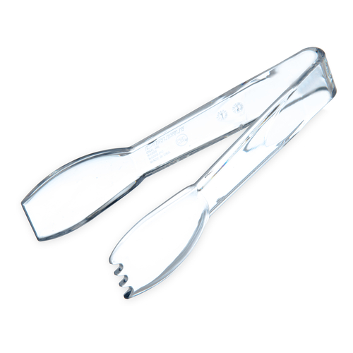 Tong, Carly Salad, 6'' clear polycarbonate, NSF