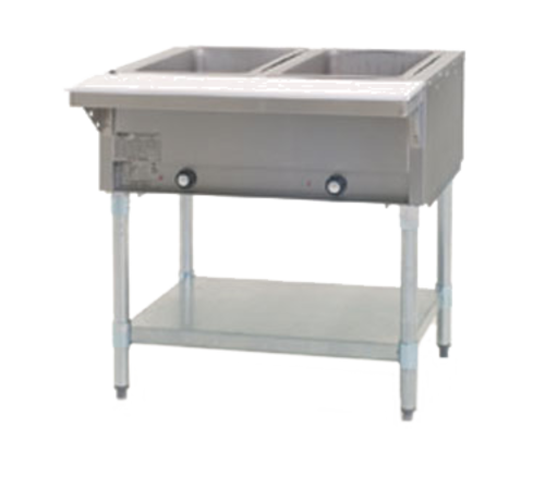 Picture of Eagle Group DHT2-240 Hot Food Table with Open Base, Electric 240v/1ph