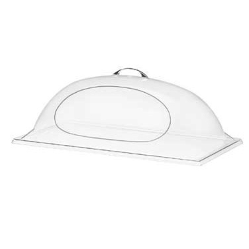 Picture of Cal-Mil 324-12 Display Cover 12"W x 20"D x 7-1/2"H dome with one side cut out