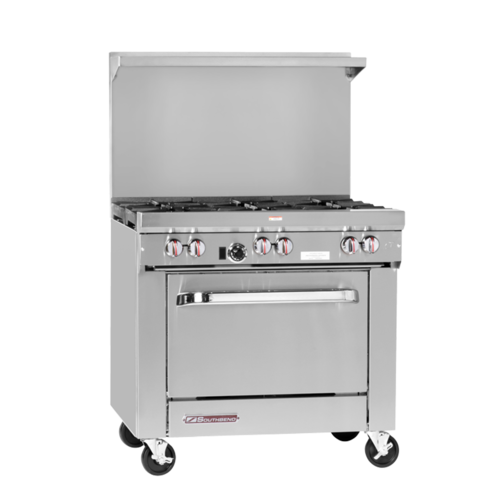 Picture of Southbend S36D S-Series Restaurant Range 36", Natural Gas