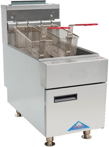 Picture of Comstock-Castle CCGTF-35-N Fryer, natural gas, countertop, 35 lb. fat capacity, snap action thermostat