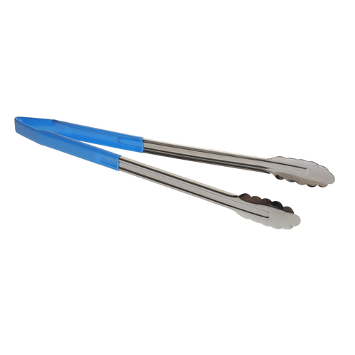 Picture of TableCraft Products 3716BLEU Tongs 16" one piece