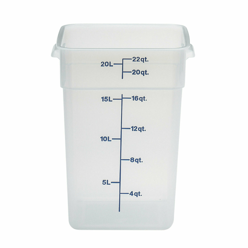 Picture of Cambro 22SFSPP190 CamSquare® Food Container 22 qt. 11-1/4"L x 12-1/4"W x 15-3/4"H