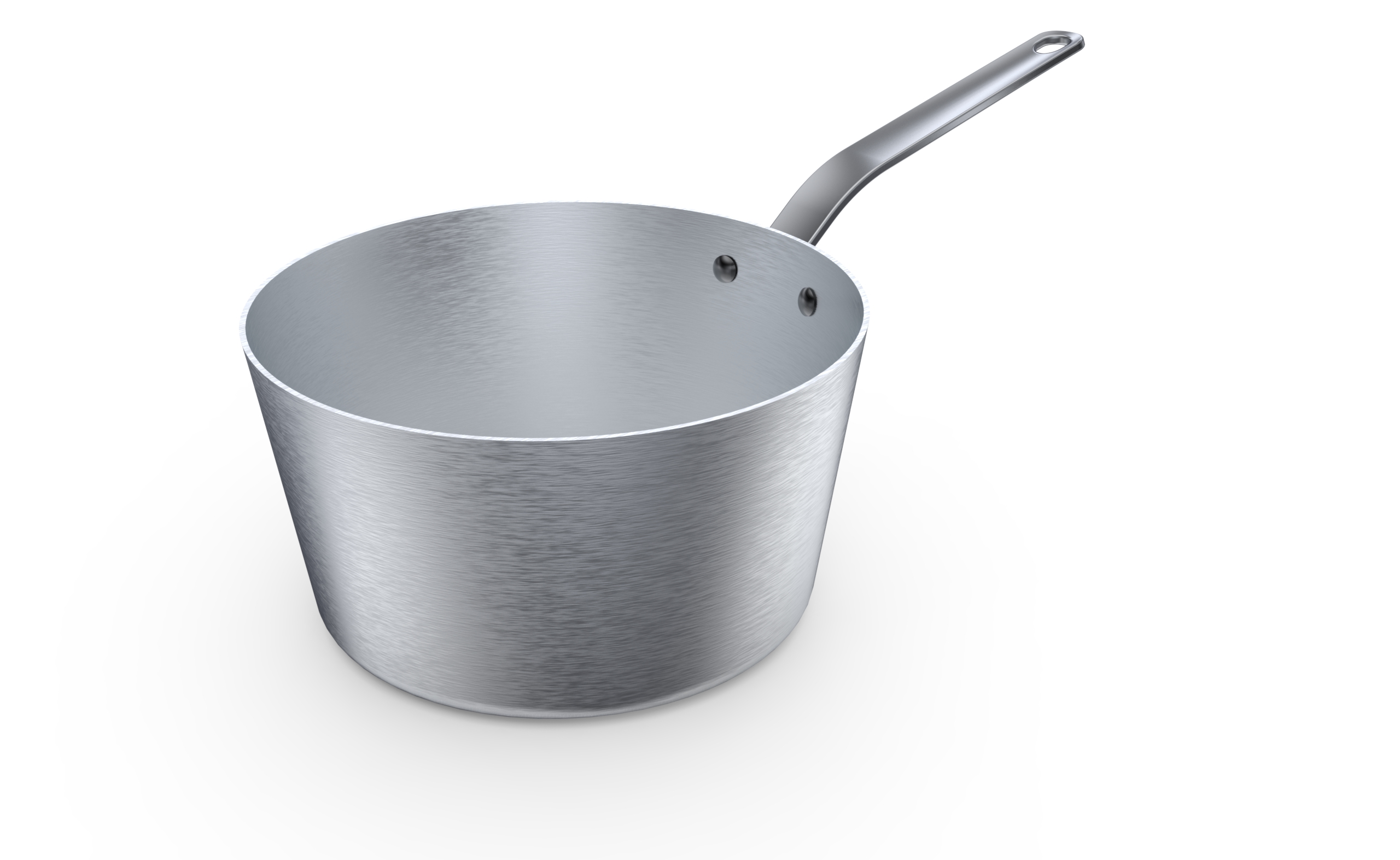 Picture of Vollrath 6611275 Wear-Ever® Tapered Sauce Pan 2-3/4 qt. (2.6 liter) plated handle