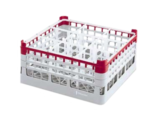 Signature Compartment Rack, full size, (9) compartments, extra tall, 19-3/4"W x 19-3/4"D x 8-1/2"H, (compartment size 5-7/8"W x 5-7/8"D x…