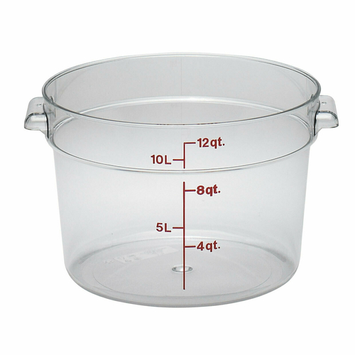 Cambro Camwear 18 x 12 x 9 Clear Polycarbonate Food Storage Box