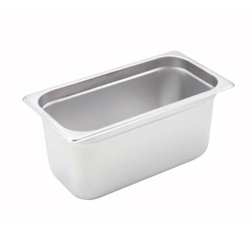 Picture of Winco SPJH-306 Steam Table Pan 1/3 size 6-7/8" x 12-3/4" x 6" deep