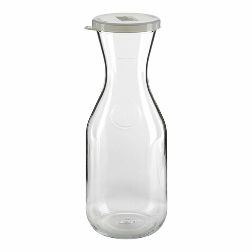 CamView Camliter Beverage Decanter, 1/4 L, 6-1/4''H, chip & break resistant, spill-proof lid, dishwas