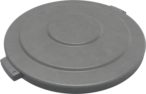 Bronco Waste Bin Trash Container Lid, round, 2-3/10''H x 24-16/25'' dia. (27'' overall dia.) heavy-duty