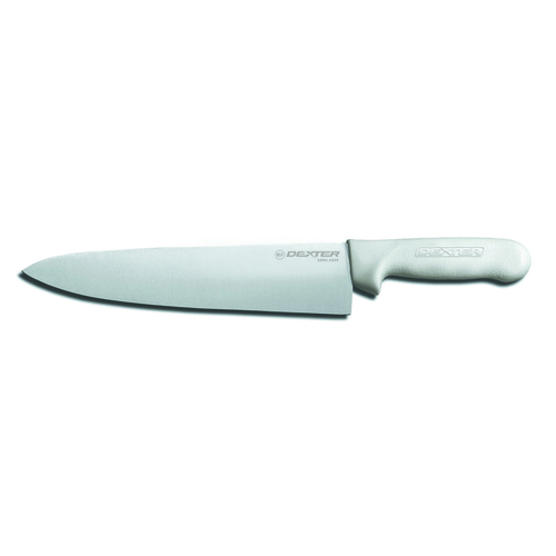 Sani-Safe (12433) Chef's/Cook's Knife, 10'', stain-free, high-carbon steel, textured, polypropylene
