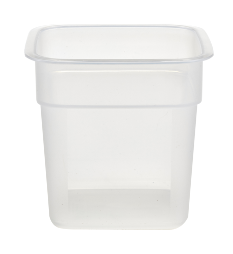 Picture of Cambro 1SFSPROPP190 CamSquare® FreshPro Food Container 1 qt. 4-22/25"L x 4-22/25"W x 4-3/5"H