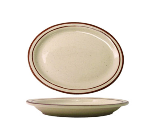 Picture of International Tableware GR-12 Platter 9-3/4" x 7-1/2" oval Sold by Dozen