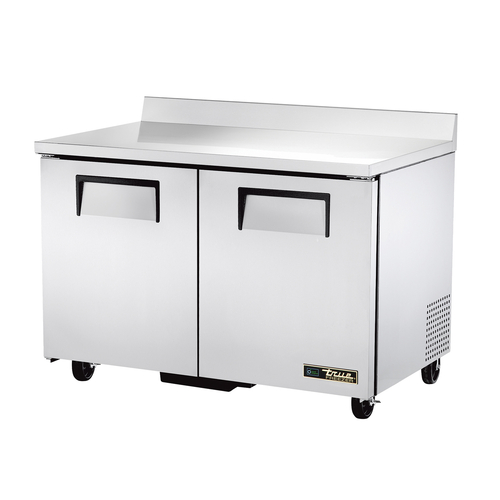 Picture of True Manufacturing TWT-48F-HC Work Top Freezer w/ (2) stainless steel doors