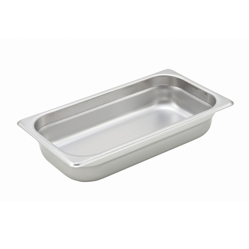 Picture of Winco SPJH-302 Steam Table Pan 1/3 size 6-7/8" x 12-3/4" x 2-1/2" deep