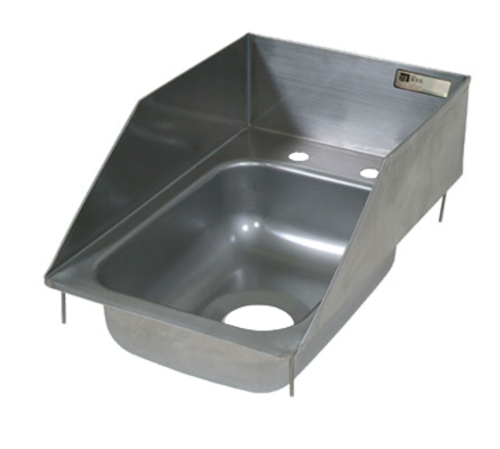 Picture of John Boos PB-DISINK101405-SSLR Pro-Bowl Drop-In Sink 1-compartment 12-3/8"W x 18-1/2"D x 11"H overall size