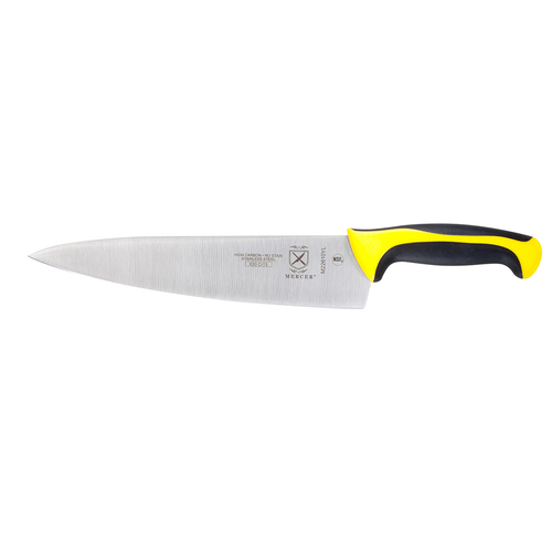 Picture of Mercer Culinary M22610YL Millennia® Color Handles Chef's Knife 10" stamped