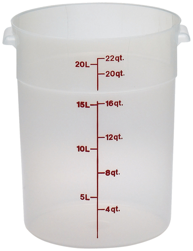 Picture of Cambro RFS22PP190 Storage Container round 22 qt.