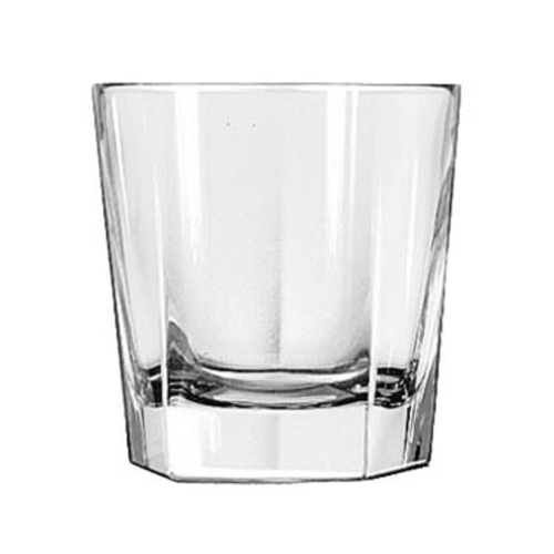 Double Old Fashioned Glass, 12-1/4 oz., DuraTuff, Inverness (H 3-7/8''; T 3-3/4''; B 3-1/8''; D 3-3/