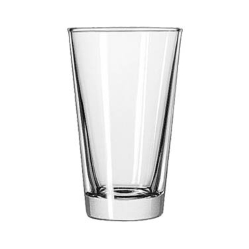 Cooler Glass, 14 oz., DuraTuff, Restaurant Basics (H 5-7/8''; T 3-1/2''; B 2-3/8''; D 3-1/2'') (24 e