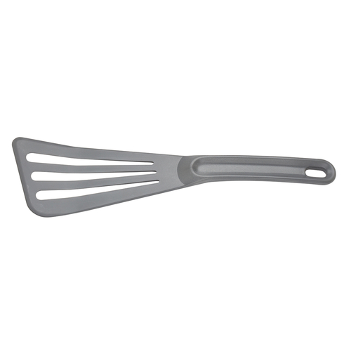 SPATULA, 3-1/2'' X 12'' OVERALL SIZE, SLOTTED, FLEXIBLE BLADE, HIGH TEMP. IMPACT RESISTANT NYLON, GR