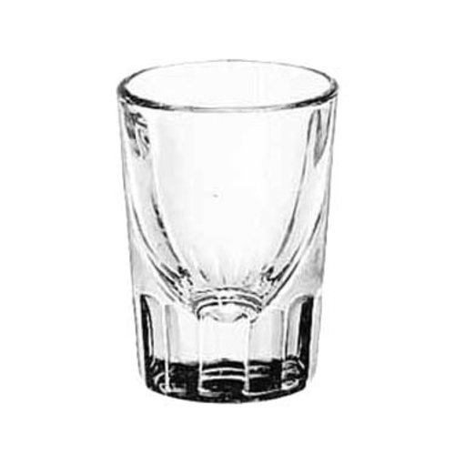 Whiskey Shot Glass, 1-1/2 oz., fluted (must purchase in multiples of 4 dozen) (H 2-7/8''; T 2-1/4''; B