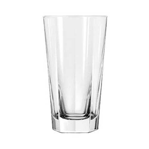 Cooler Glass, 15-1/4 oz., DuraTuff, Inverness (H 6-1/8''; T 3-1/2''; B 2-1/2''; D 3-1/2'') (24 each