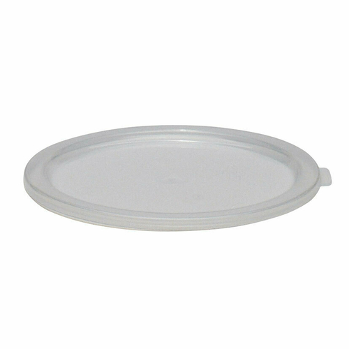 Cover, for 12, 18 & 22 qt. storage containers, polyethylene, white, NSF