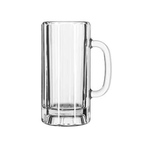 Mug, 22 oz., paneled, glass (H 7-3/8''; T 3-1/2''; B 3-1/2''; D 5-1/8'') (12 each per case)