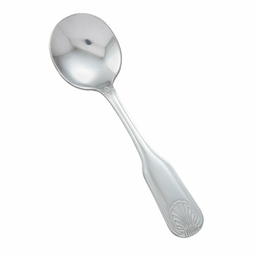 Picture of Winco 0006-04 Toulouse Bouillon Spoon 6-3/8" 18/0 stainless steel Sold by Dozen