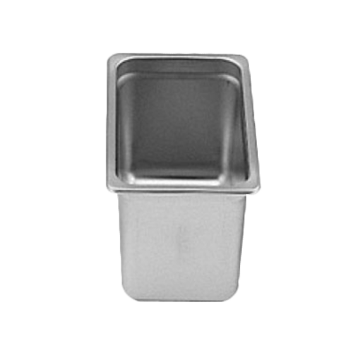 Steam Table Pan, 1/3, 6" deep, anti-jam, 24 gauge, 18/8 stainless steel, NSF (Made in China) (12 each minimum order)