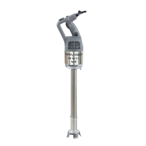 Commercial Power Mixer, hand held, 18'' s/s shaft, removable s/s foot & knife, ergonomically shaped