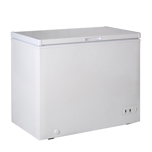 Black Diamond Chest Freezer, 37.40"W x 25.35"D x 33.30"H overall size, 8.1 cu ft. capacity, (1) hinged lid/door, (1) wire coated basket, …