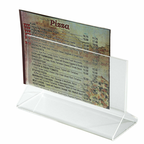 Picture of Winco ATCH-53 Card holder 5-1/2" x 3-1/2" acrylic