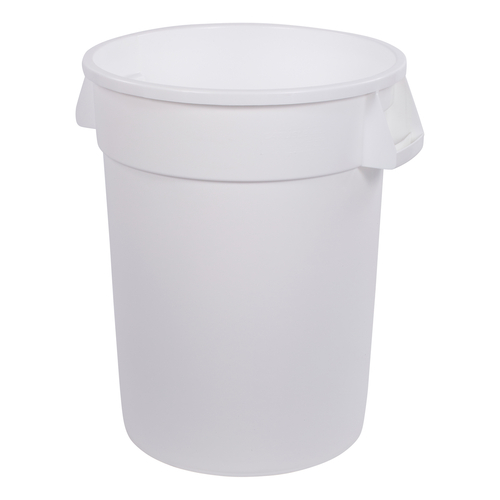 Bronco Waste Container, 32 gallon, 27-3/4''H x 22-3/8'' dia. (25-1/2'' dia. with handles), round, do