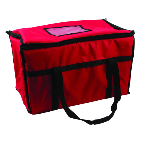 Picture of San Jamar FC2212-RD Food Carrier 22"W x 12"D x 12"H heavy vinyl exterior