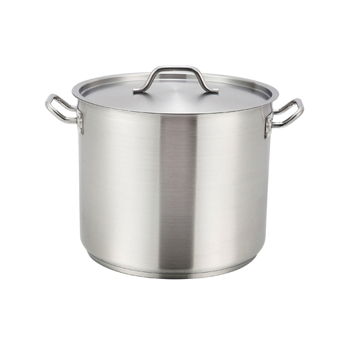 Picture of Winco SST-80 Premium Induction Stock Pot 80 qt. 19-3/4" dia. x 15-3/4"H